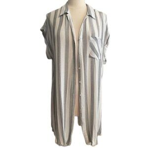 NWT Umgee Boho Striped Tunic Size Medium